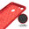 Flexi Slim Carbon Fibre Case for Oppo A73 / F5 - Brushed Red